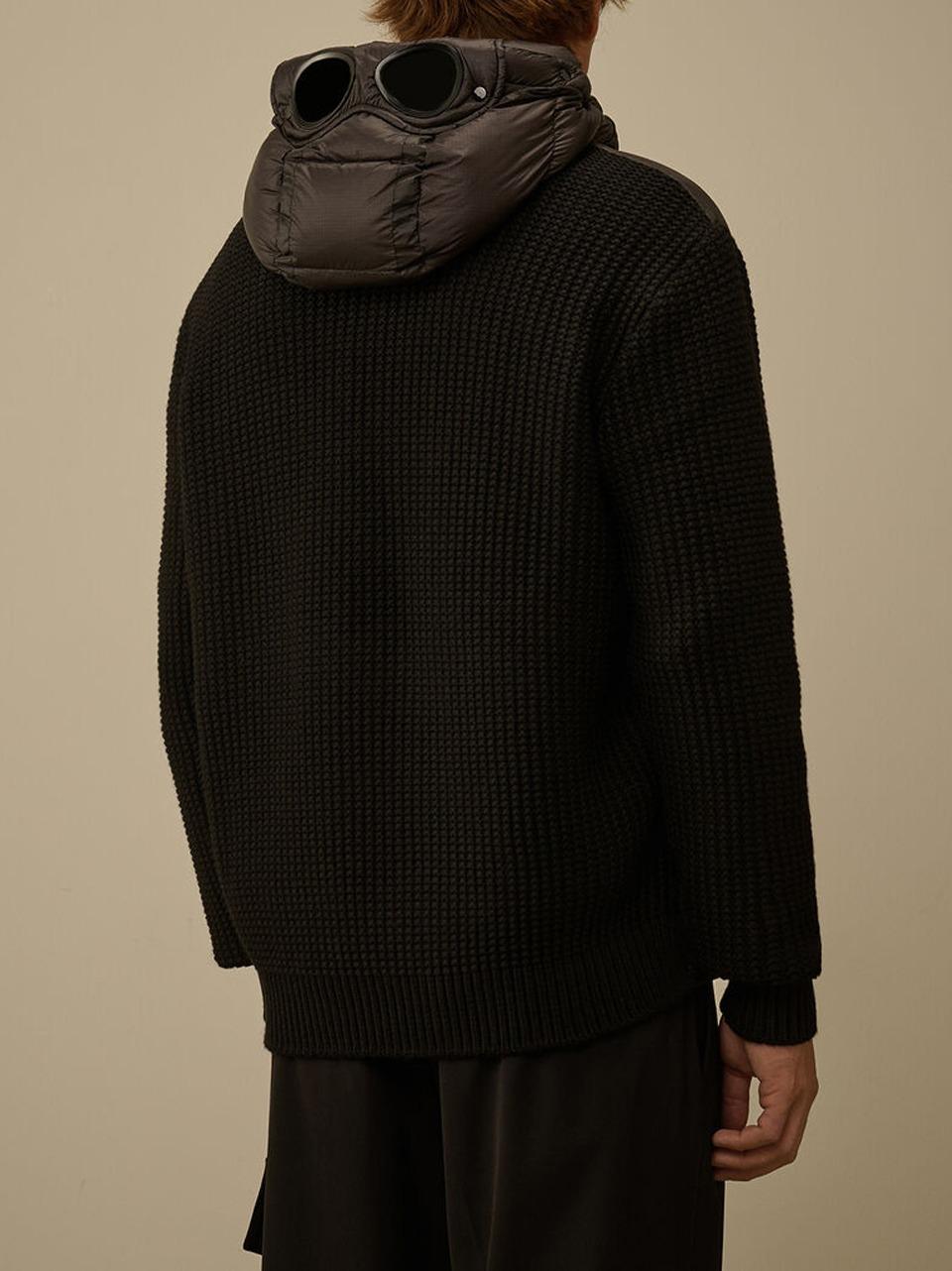piumino hibryd merino KN185A 006390M N C.P COMPANY