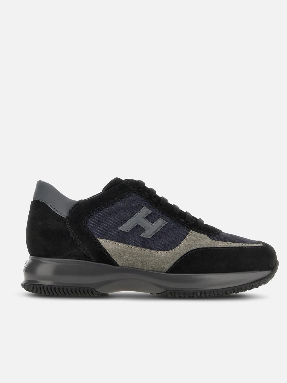 sneakers new interactive HXM00N0I980UGO418X NERO\GRIGIO HOGAN