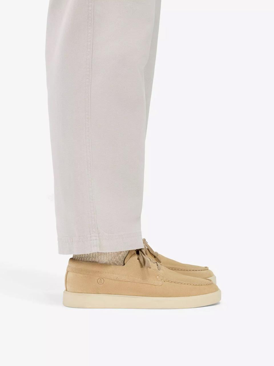 derdy barca LOCKFORD BOOAT DARK SAND Clarks