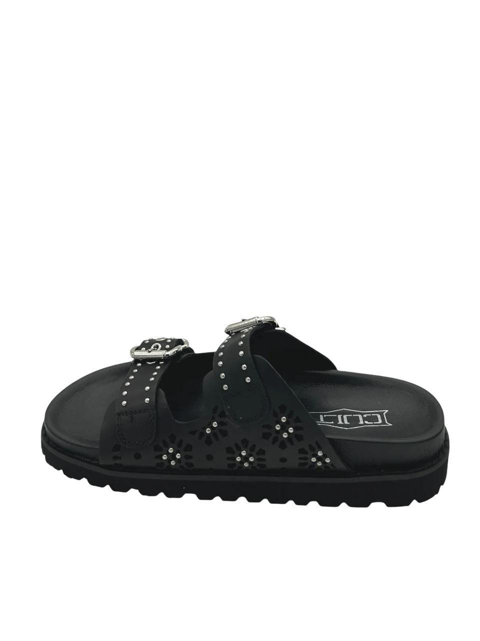 sabot con 2 fibbie CLW446300 NERO CULT