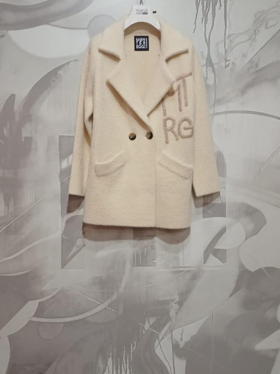 tina giaccone in maglia 4742 88 MONTEREGGI