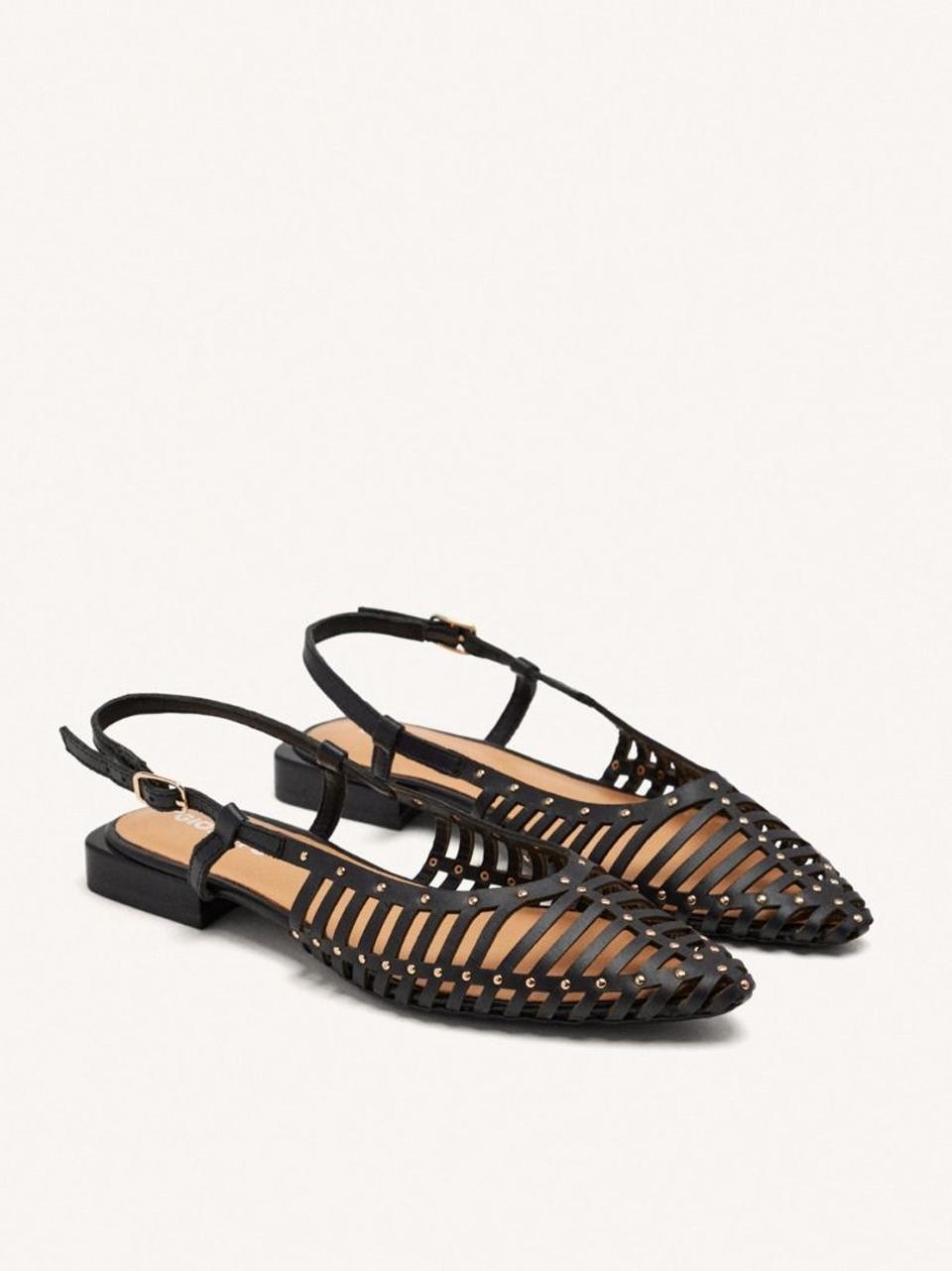 chanel flat laserato 74076-JERIKO NERO GIOSEPPO