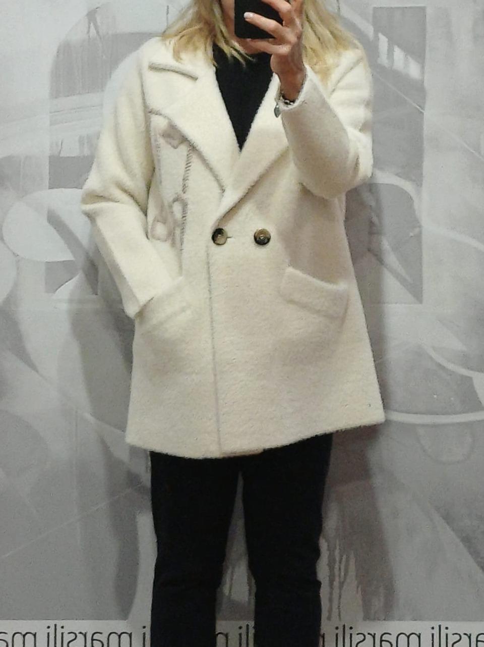tina giaccone in maglia 4742 88 MONTEREGGI