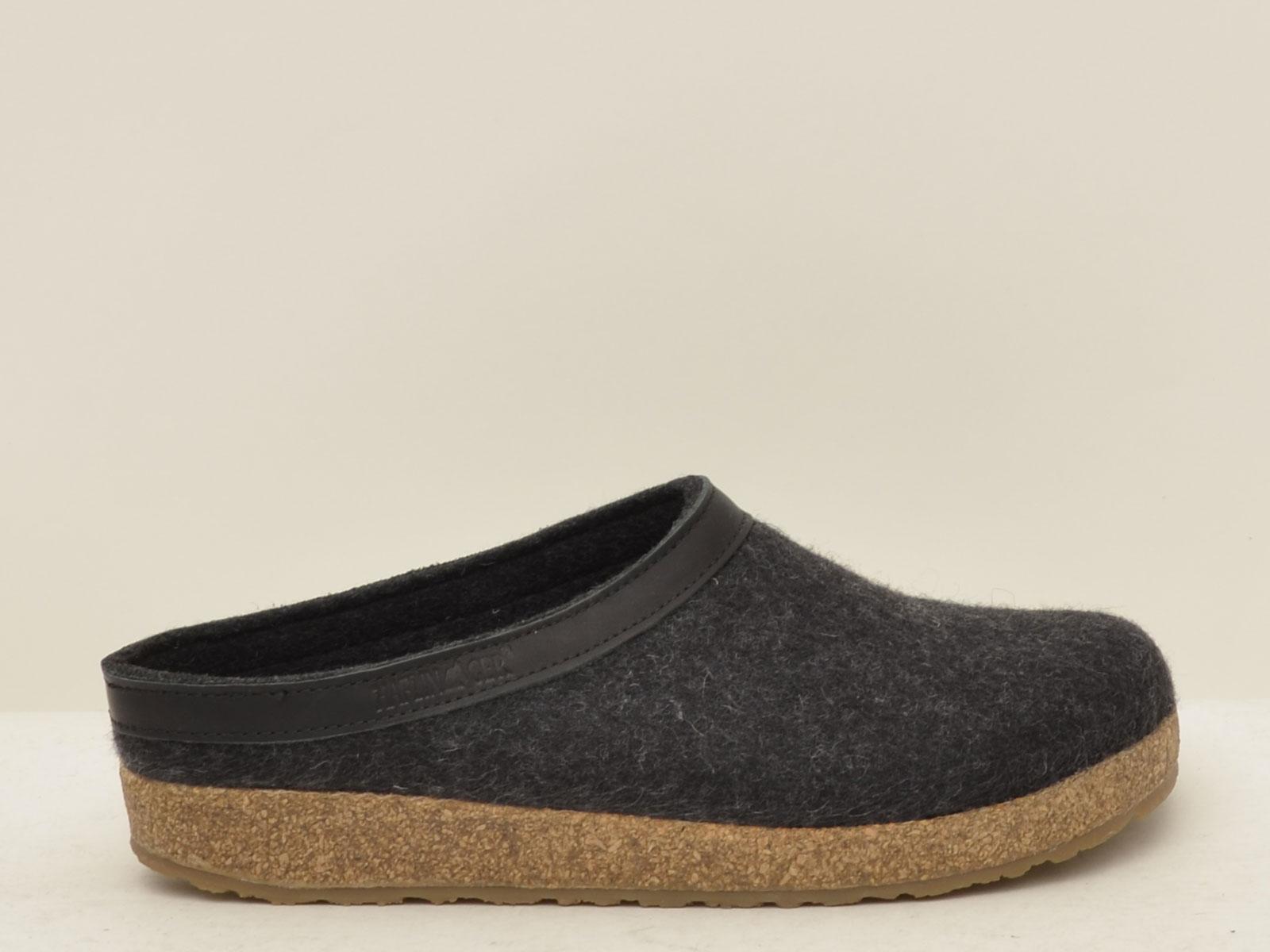 sabot torben con passameneria in pelle 71300177 GRAFITH HAFLINGER