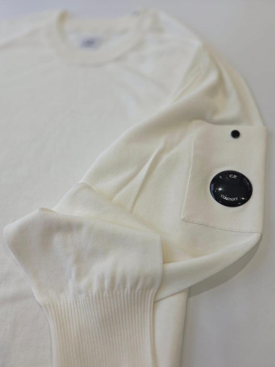 maglia in crepe 20CMKN105A 006323O 103 C.P COMPANY