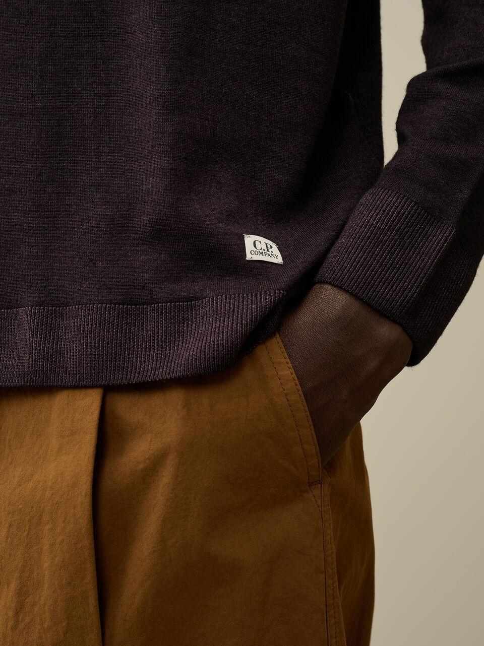 knitweare crew neck 17CMKN237A003247F 799 C.P COMPANY
