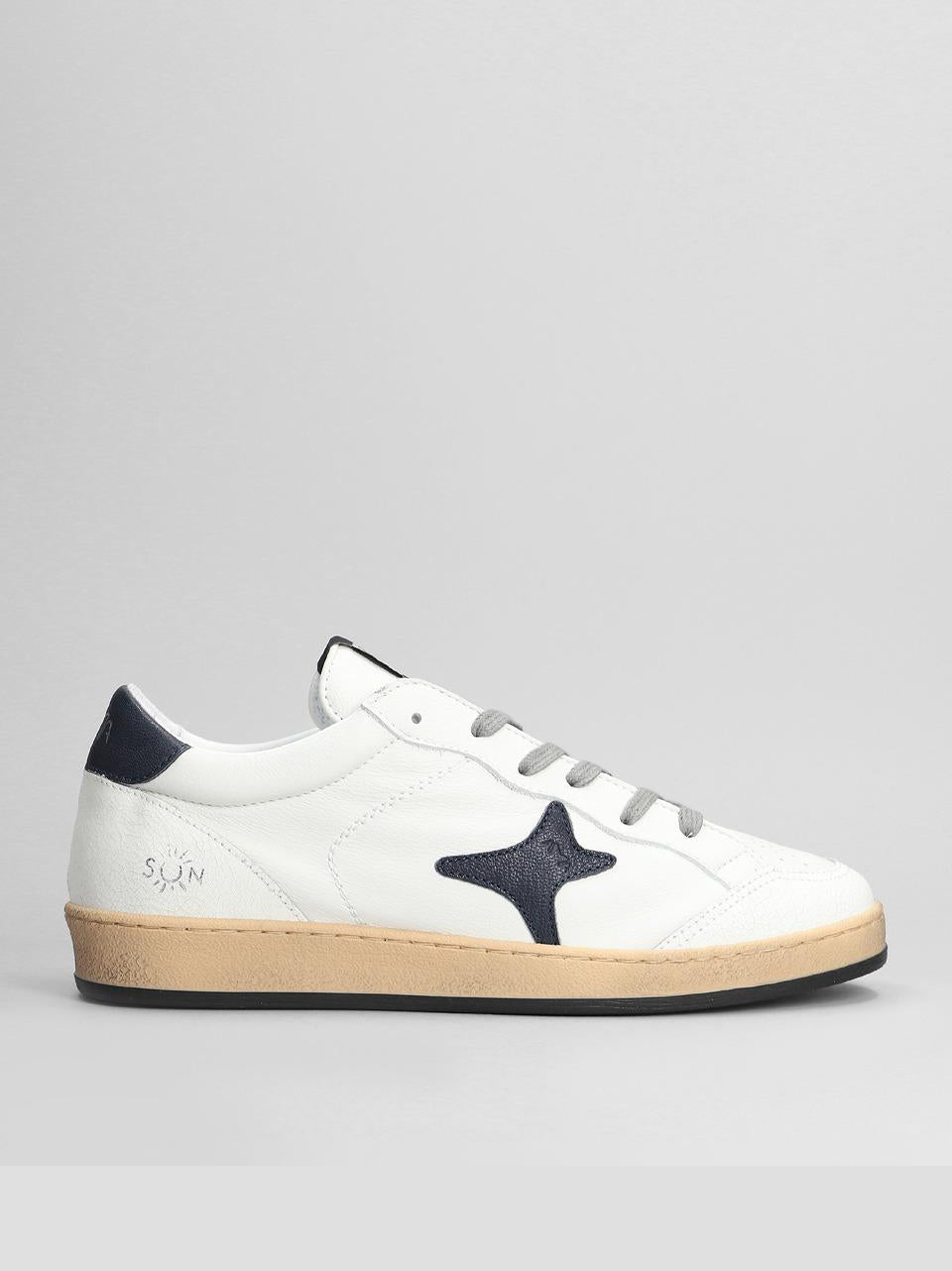 sneakers sun 3012 BIANCO\BLU AMA brand