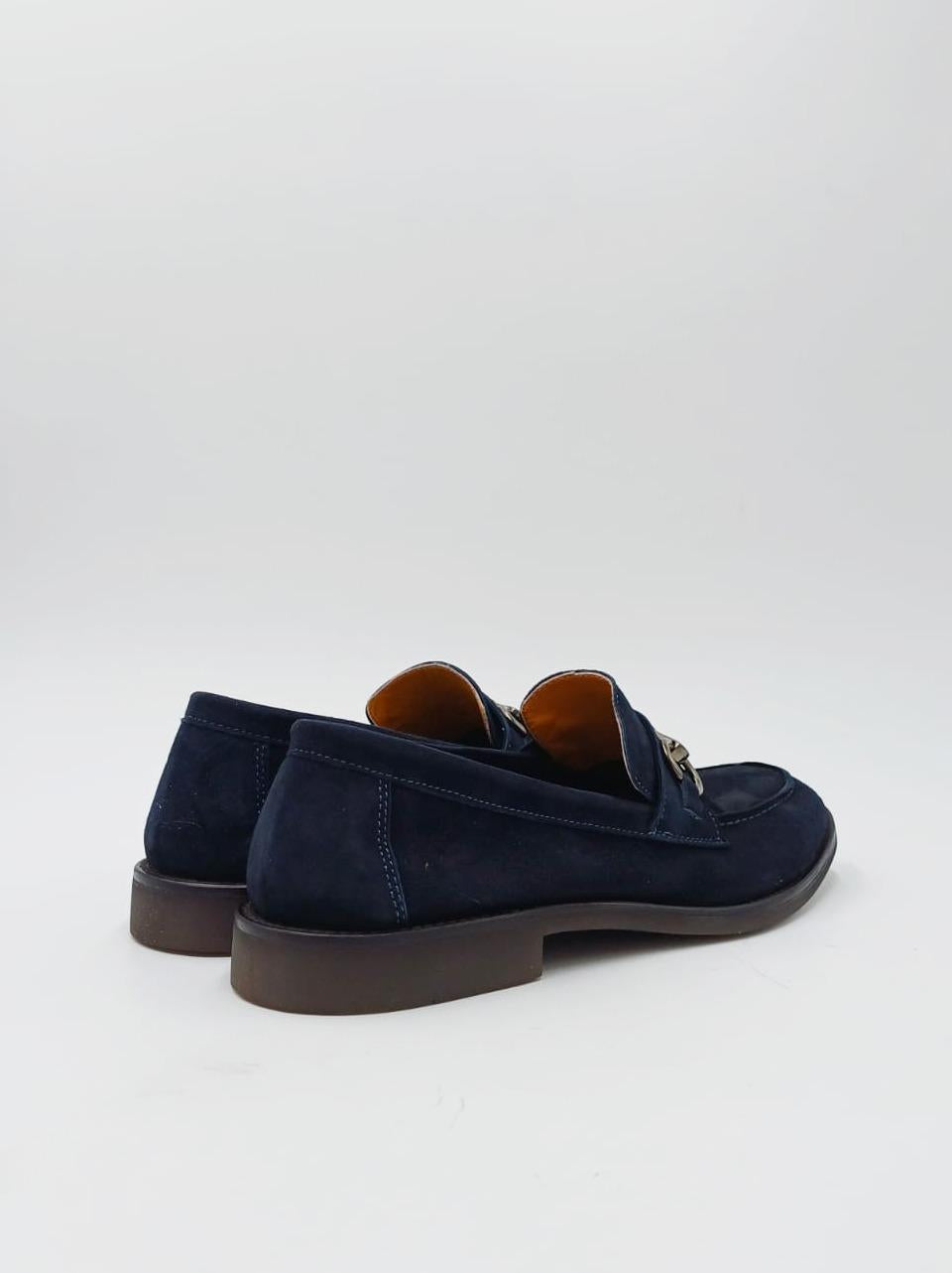 mocassino con passante e staffa 011 2356 BLU MICHAEL DASS