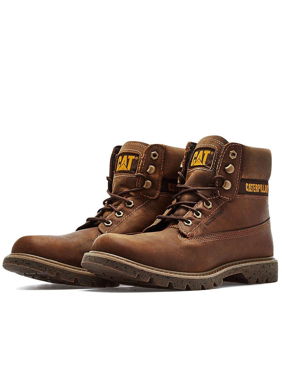 boot nabuk ingrassato 110967 FANGO CATERPILLAR