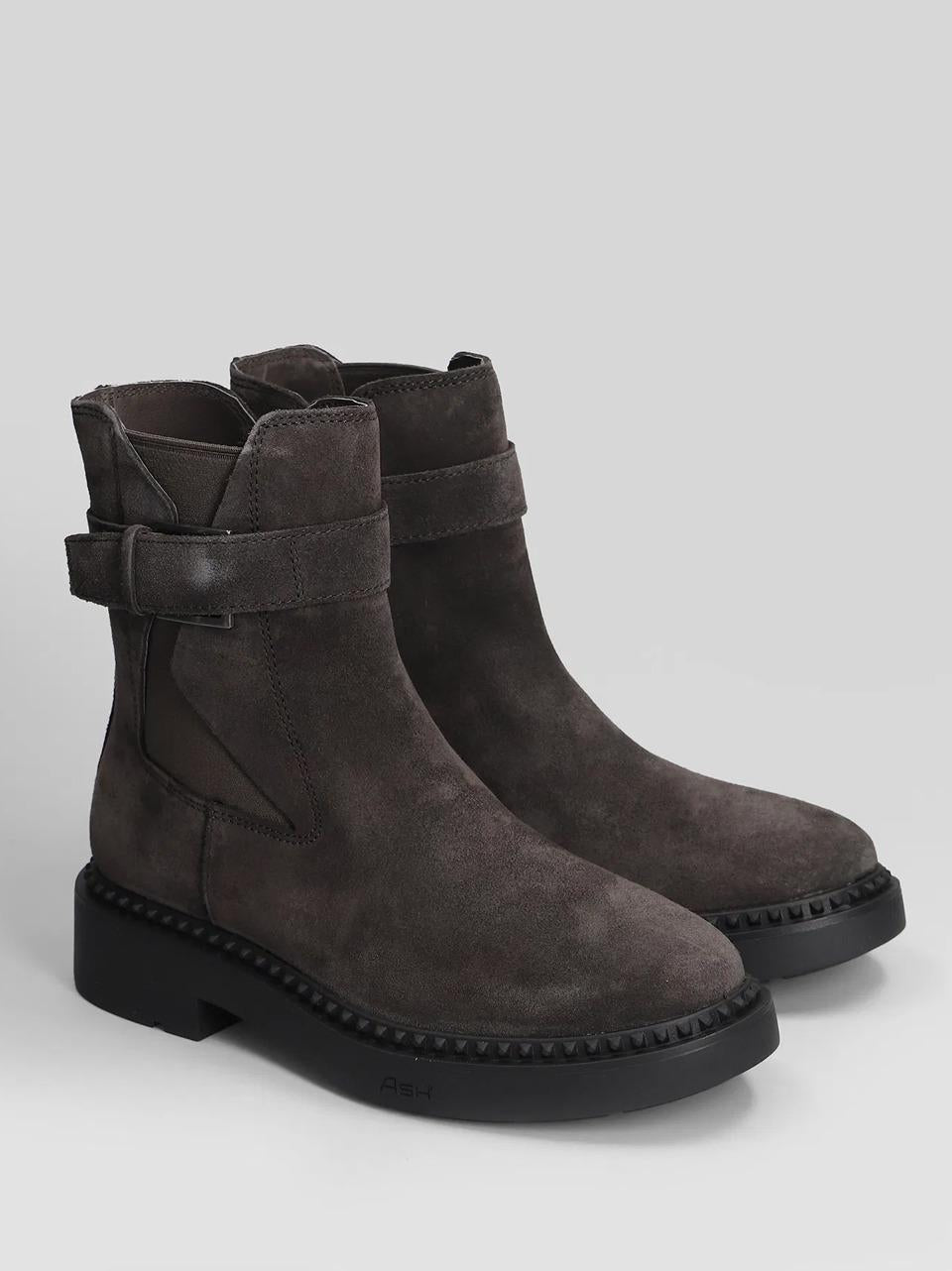 stivaletto confibbia MARGOT AFRICA ASH