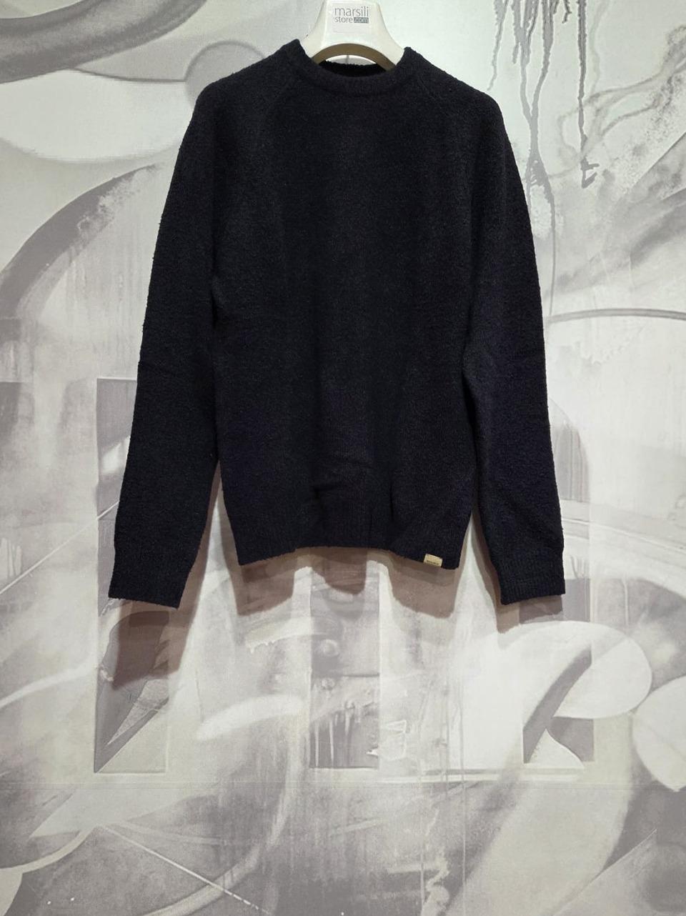 maglia stretch knit CFWOKN2034MRUF5048 BL WOOLRICH