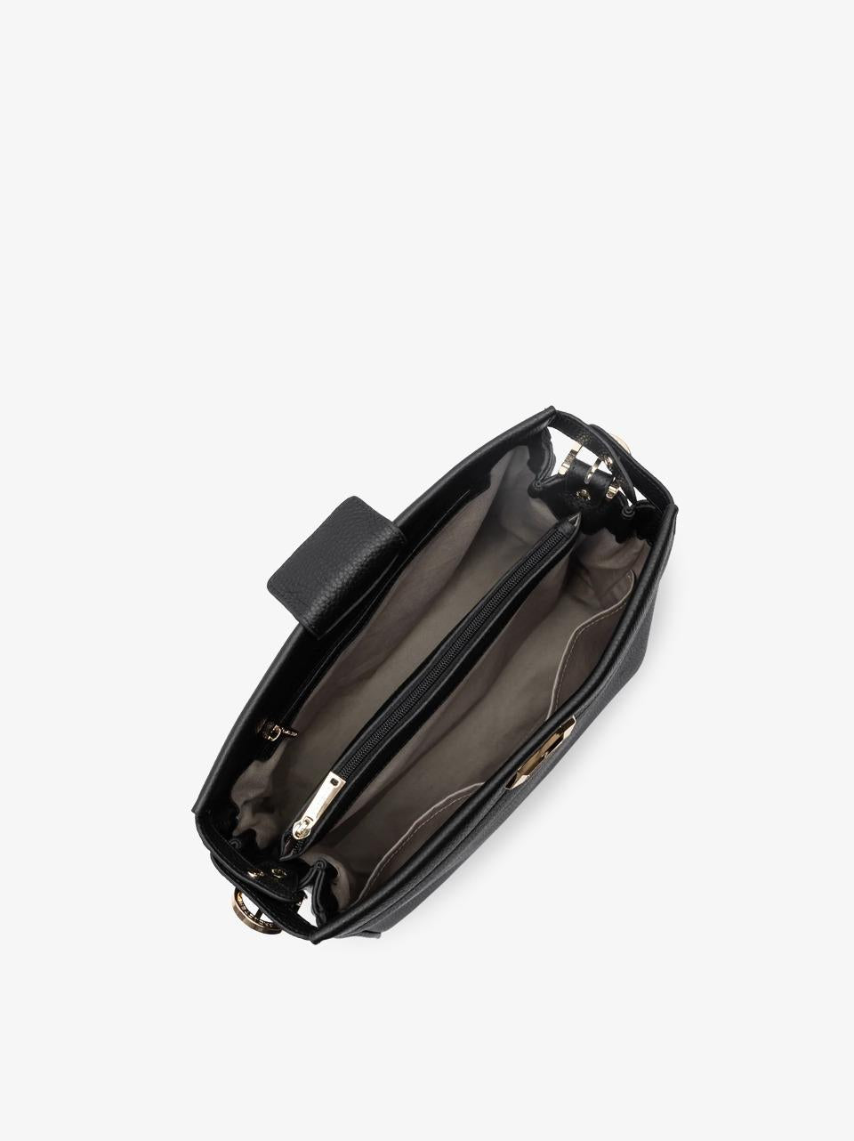 borsa shopping con chiusura 572106 NERO LANCASTER