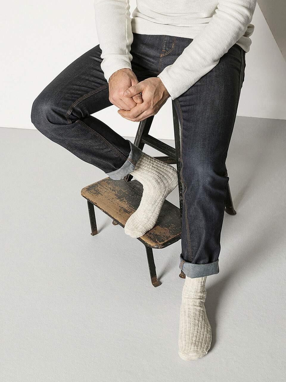 calzino melange COTTON SLUB BEIGE BIRKENSTOCK