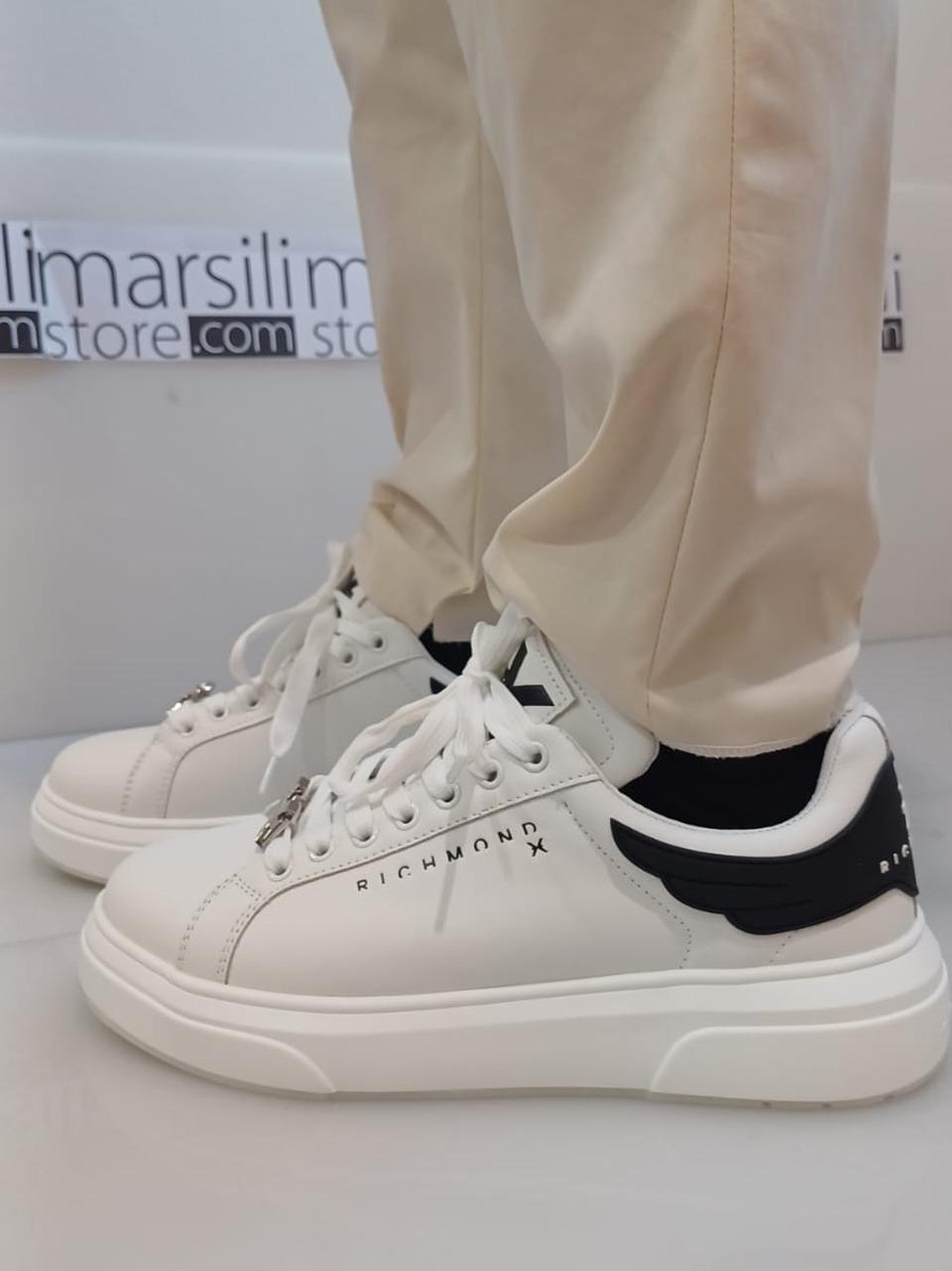 sneakers 20 007 CP BIANCO\NERO RICHMOND X