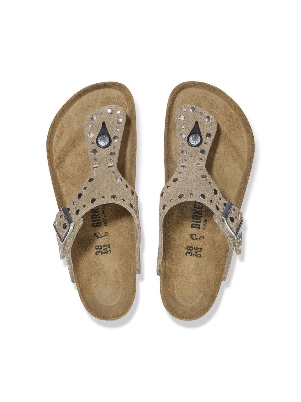 sabotgizeh rivet GIZEH TAUPE BIRKENSTOCK