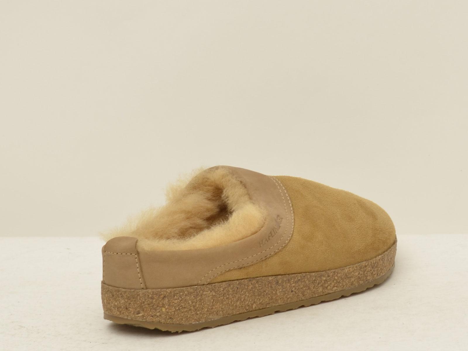 sabot snowbird in shearling 713015 46BEIGEMELIEBERT HAFLINGER