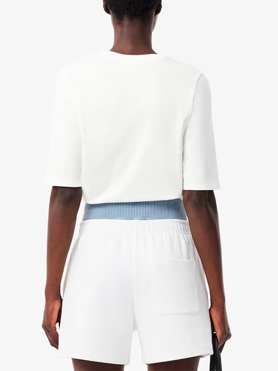 girocollo manica 3\4 TF9424 B LACOSTE