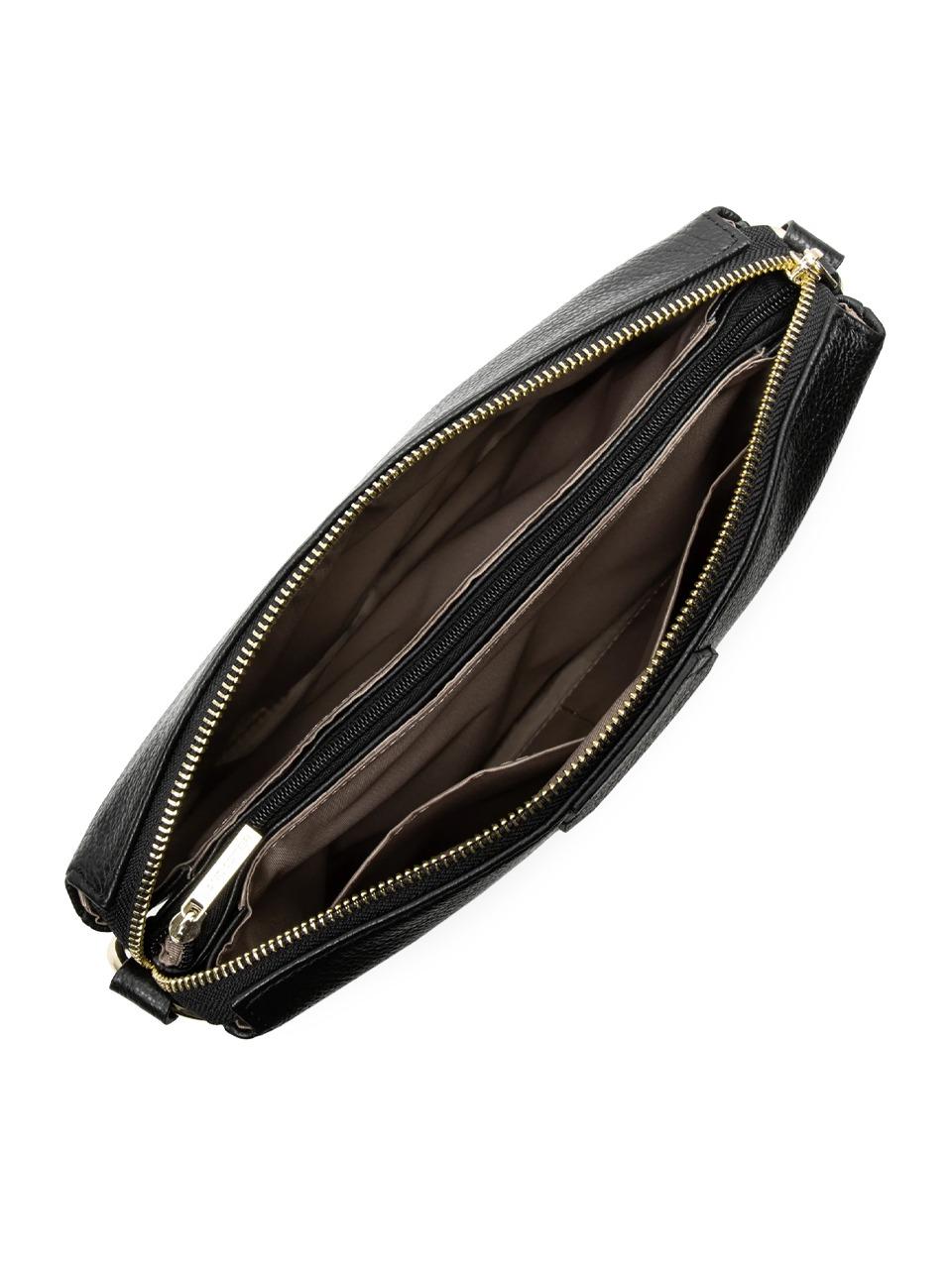 borsa 3 soffietti grande 529-74 NERO LANCASTER