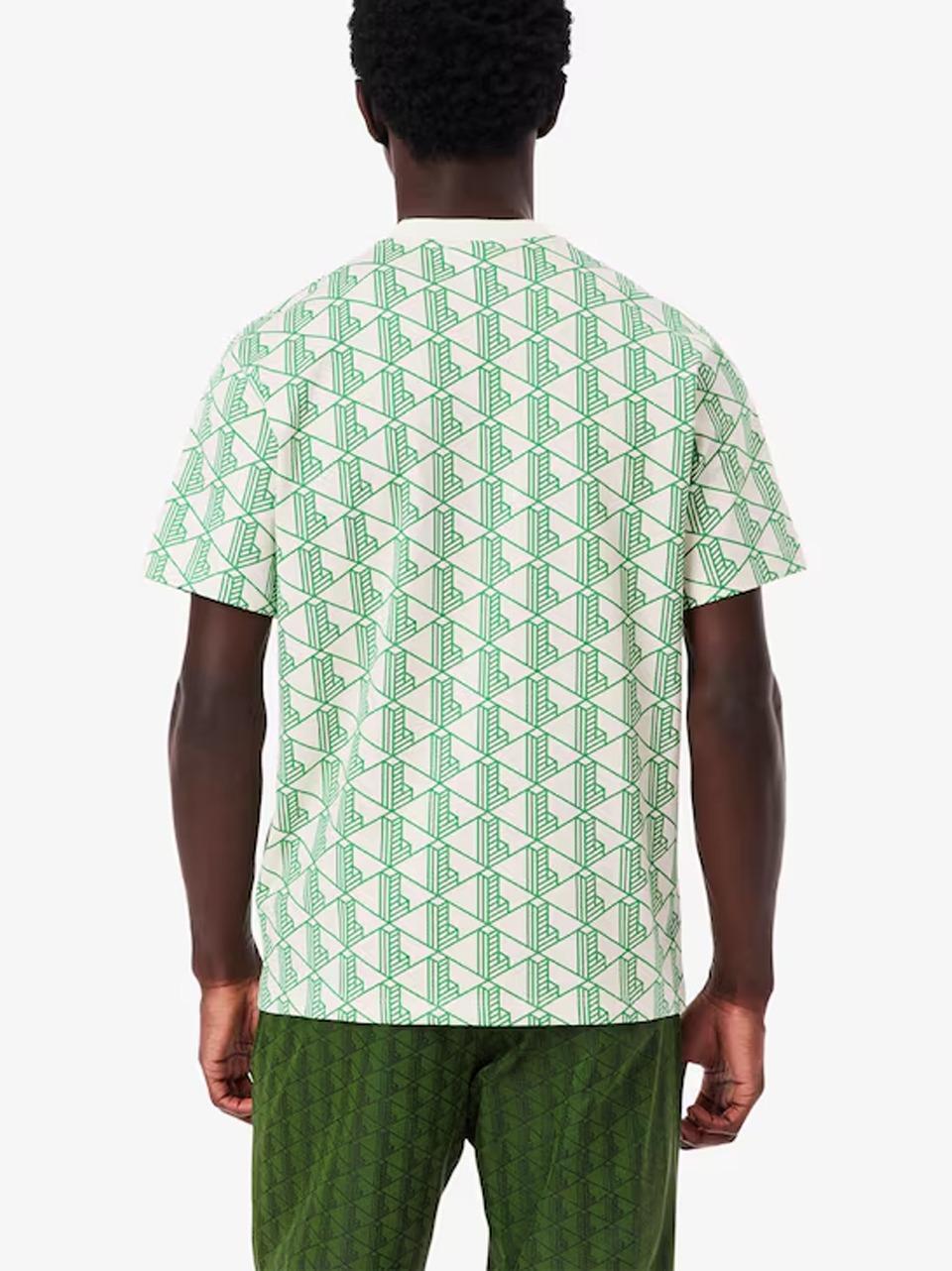 t shirt monogram TH2831 HFI LACOSTE