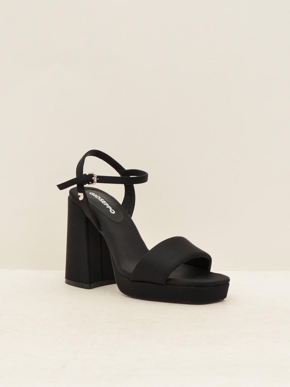 sandalo tacco 80 mm 72086DENTON NERO GIOSEPPO