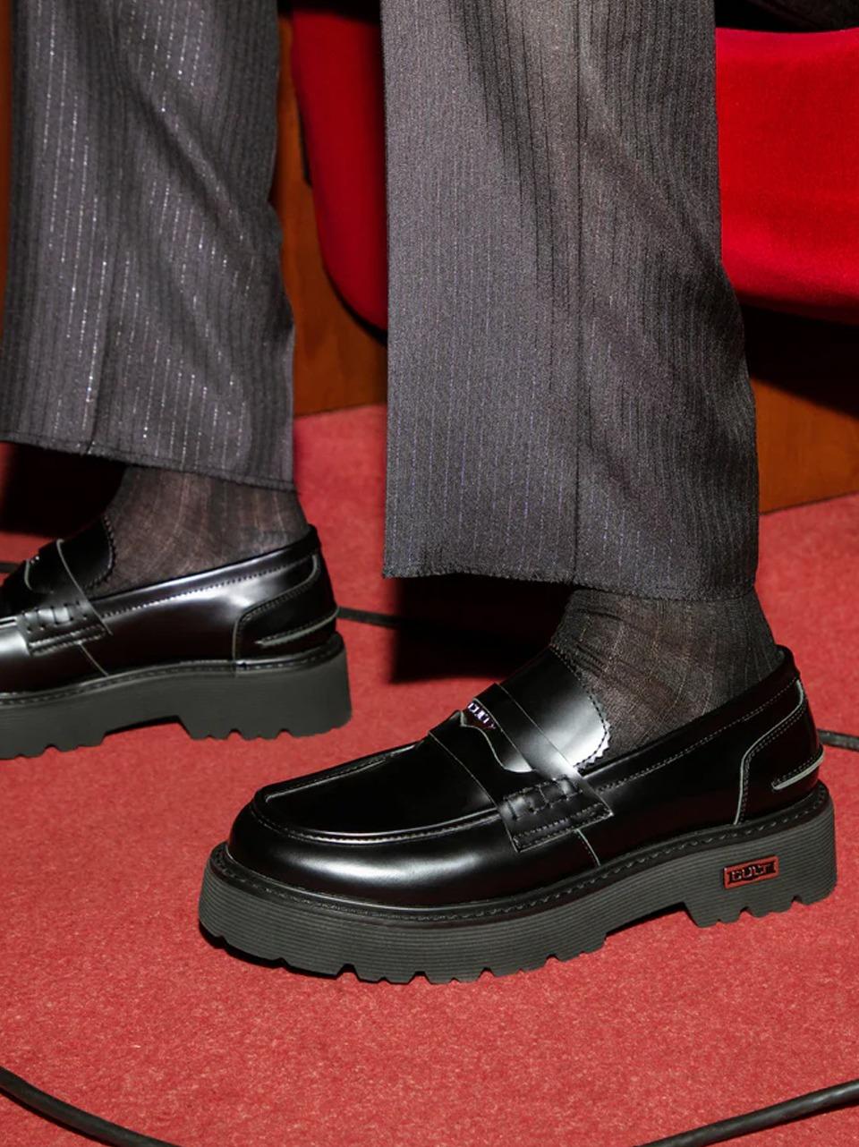 mocassino con passante CLM3635 NERO CULT