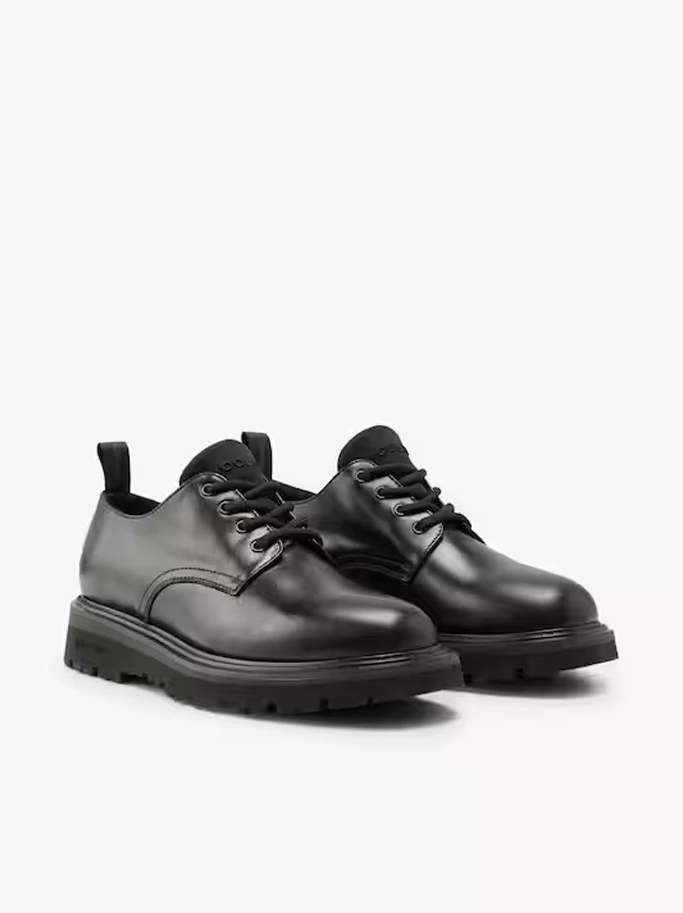 derby liscio M232.070 NERO WOOLRICH