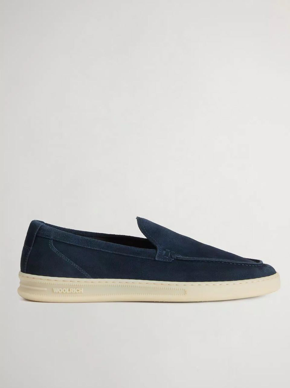 mocassino M261.024.1A0.12 BLU WOOLRICH