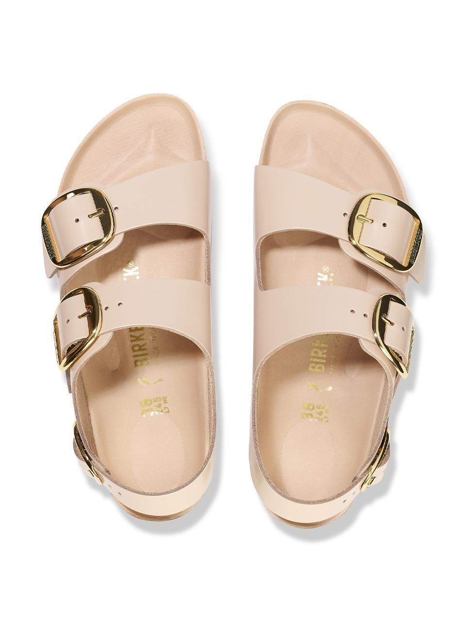 sandalo milano big bukle MILANO1026484 EW BEIGE BIRKENSTOCK
