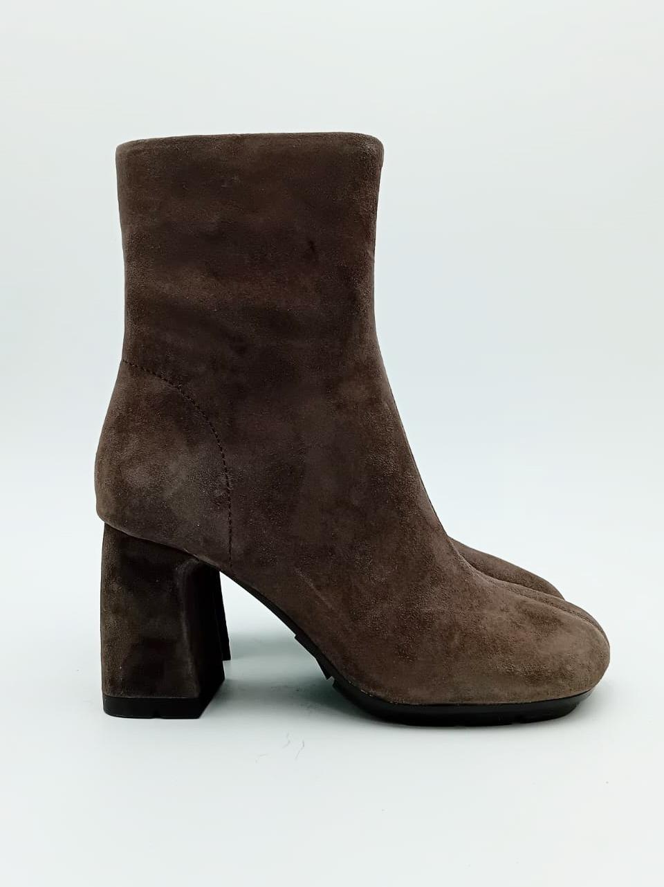 stivaletto con zip tacco h70mm ECLAT AFRICA ASH
