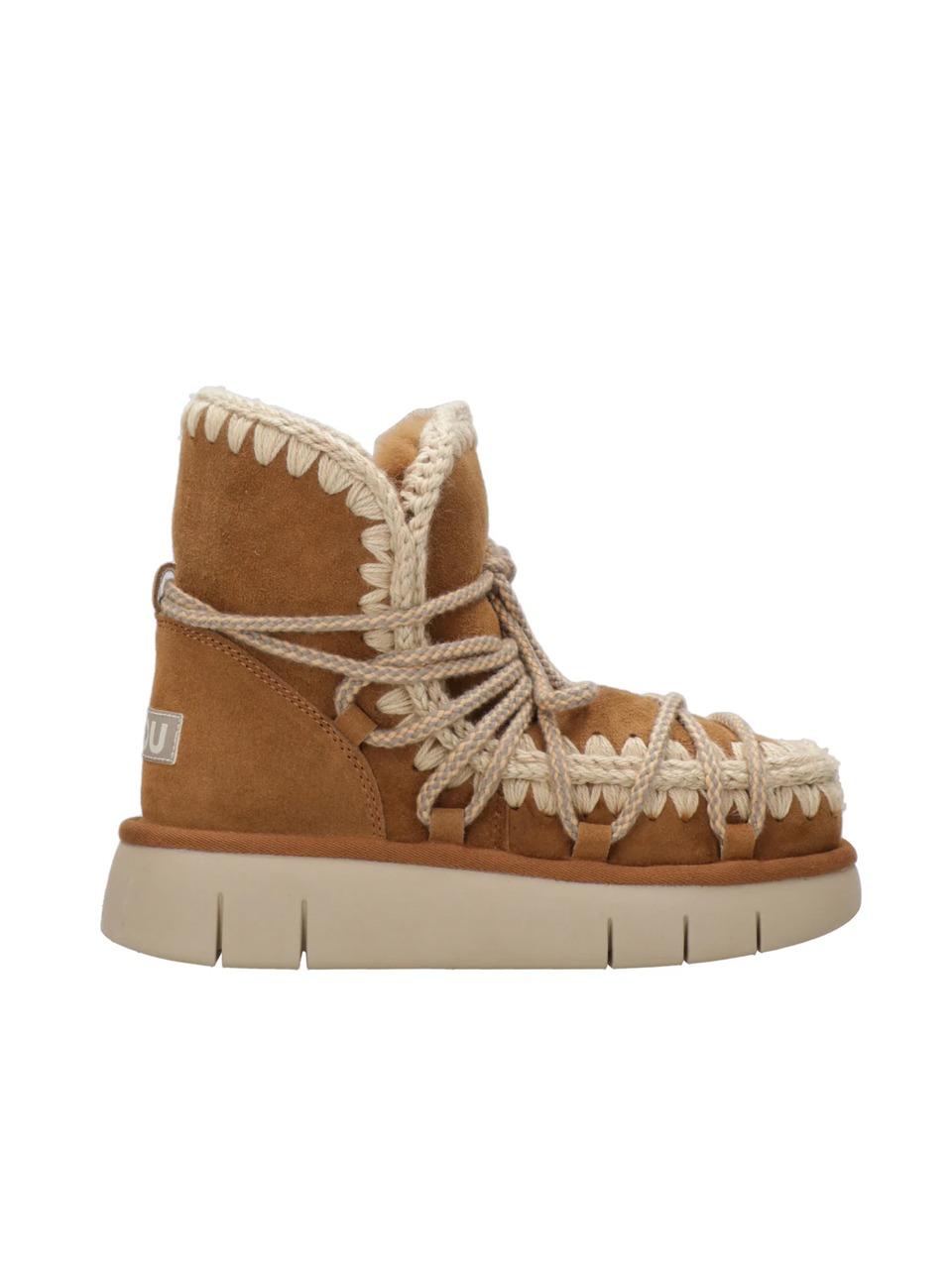 bounce boot suede 531024A CAMCOGNAC MOU