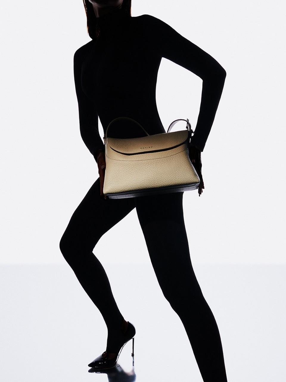 borsa nana B02176SOFT ARGILLA ORCIANI