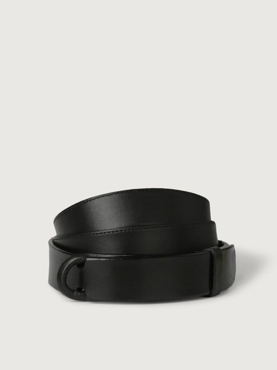 cintura nobuckle pelle NB0004 BULNERO ORCIANI