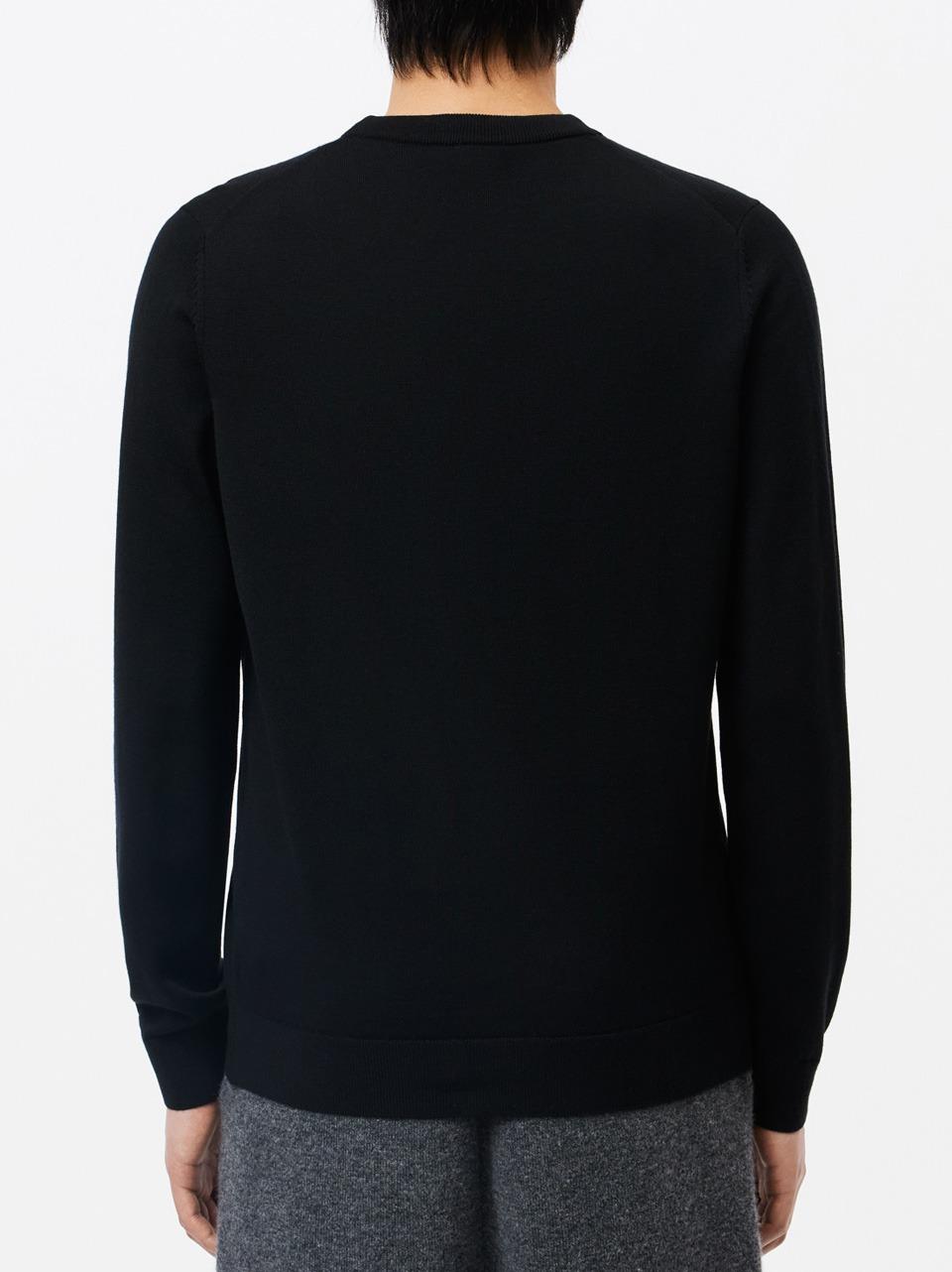 girocollo monocrome merinos 1969AH N LACOSTE