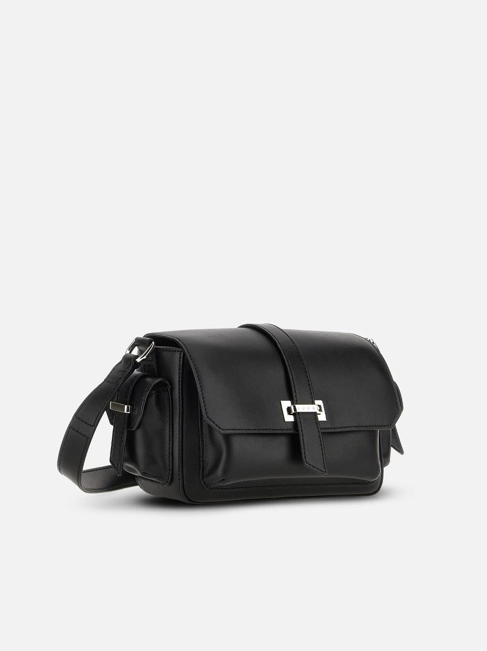 borsa flap bag KBW01RI0200TZPB999 NERO HOGAN