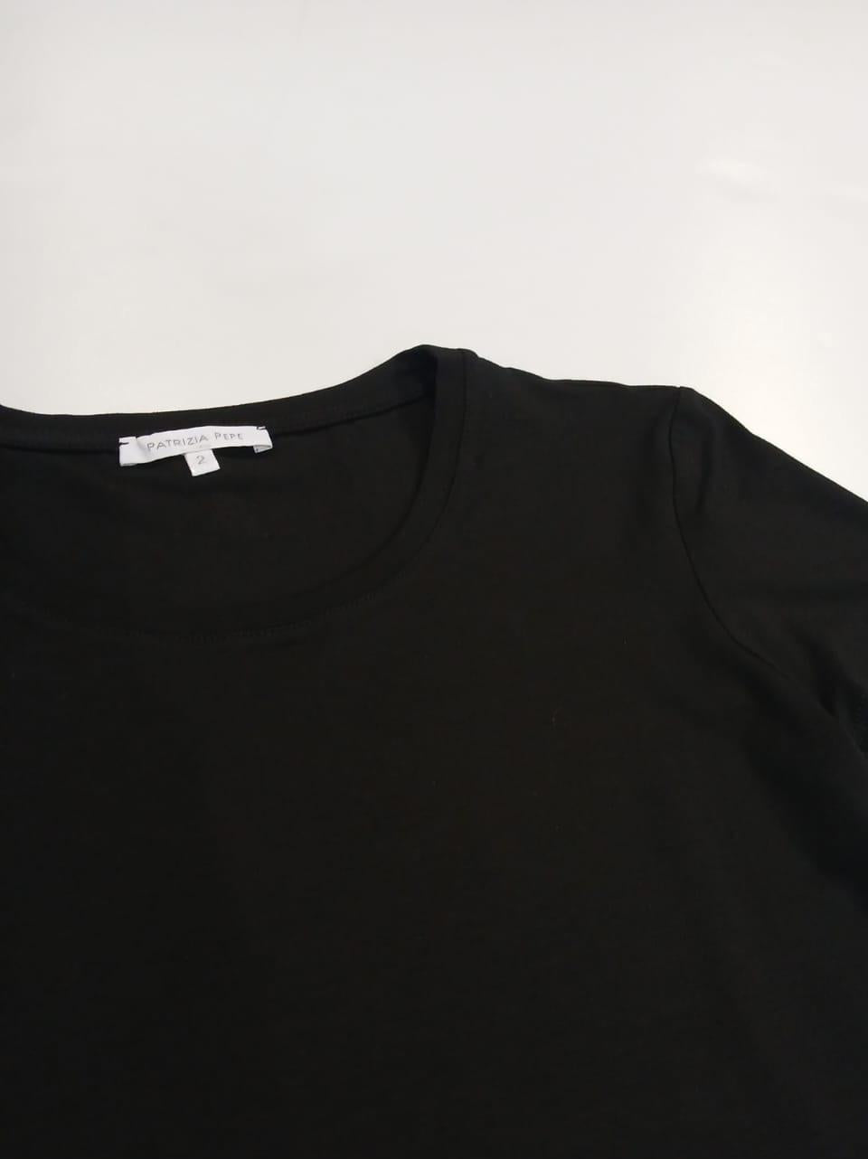 t shirt manica corta essential 8M1419 J013 K103 Patrizia pepe