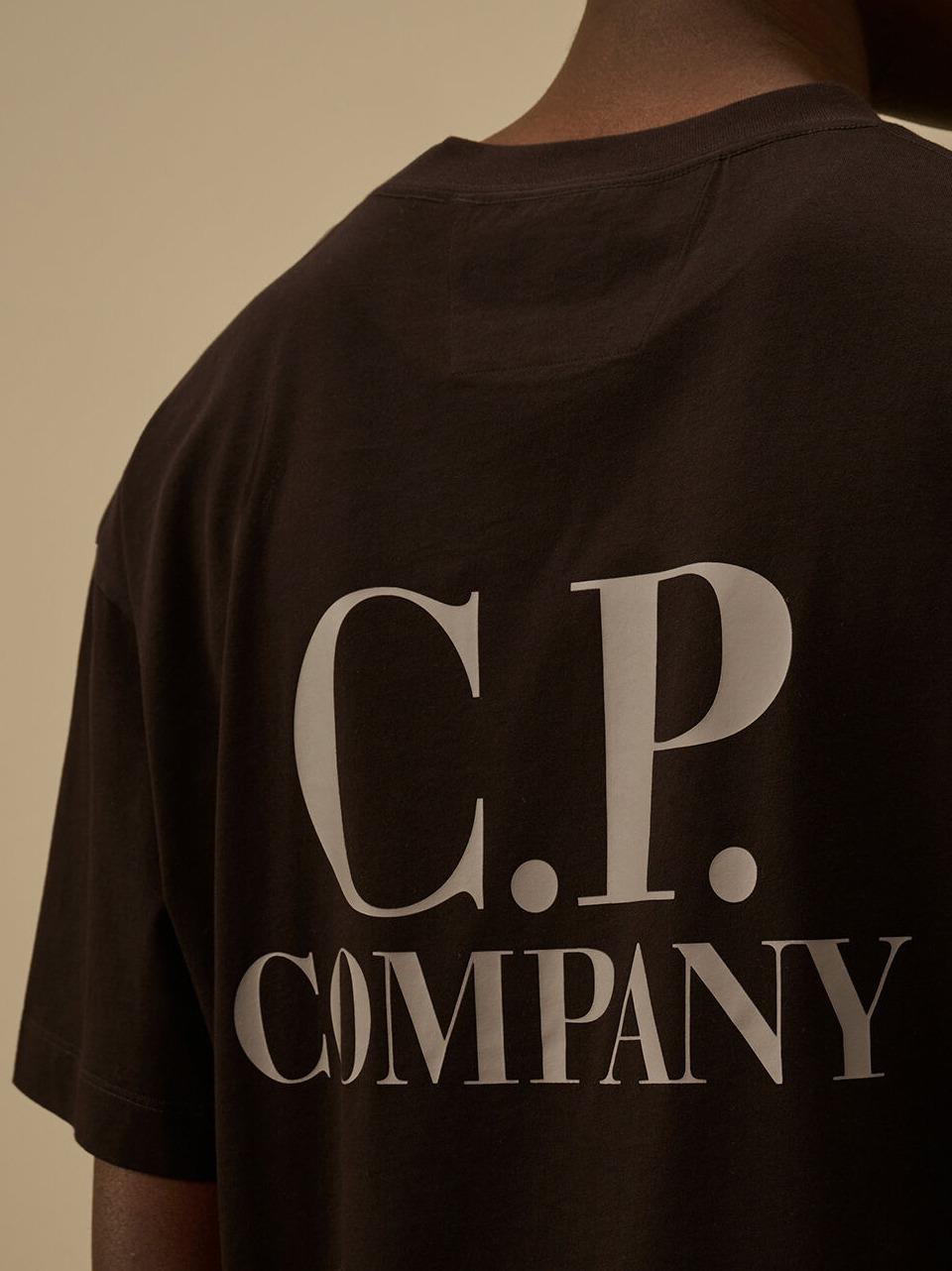 t shirt jersey stampa back 20CMTS086A N C.P COMPANY