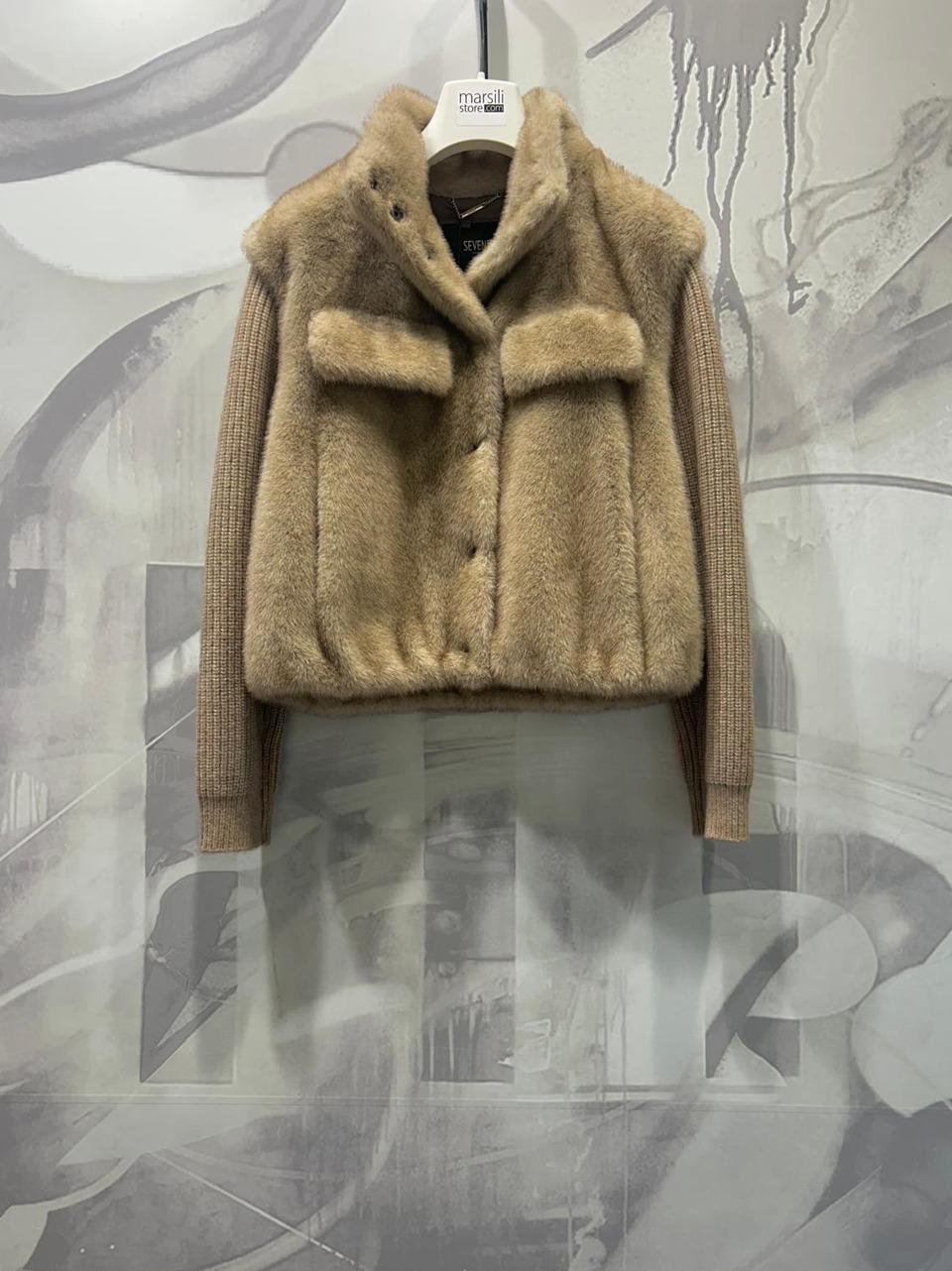 bomber ecopelliccia PE0141 N SEVENTY