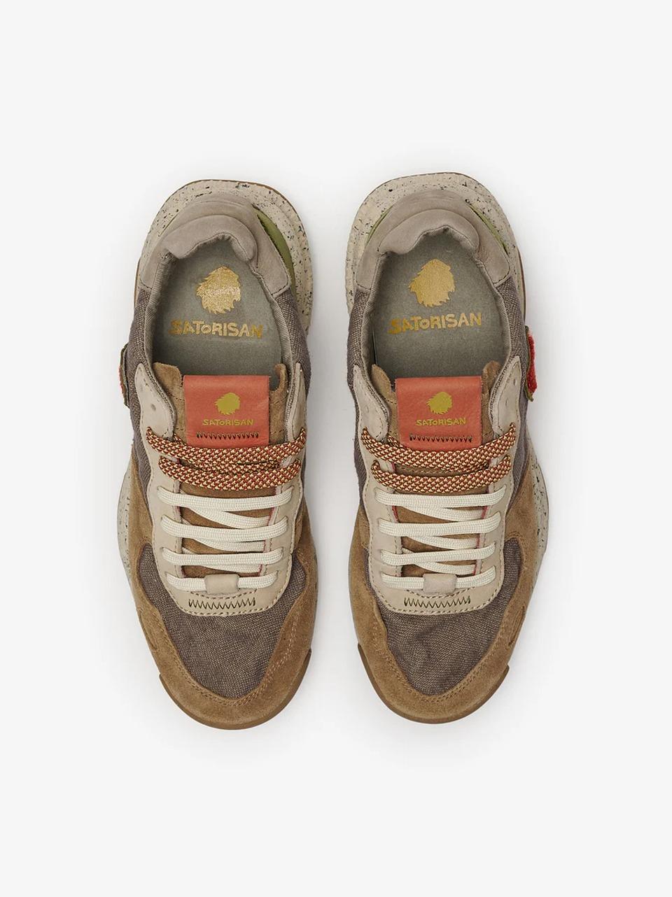 sneakers chacrona linen CHACRONA LINEN. FADED CHESNUT SATORISAN