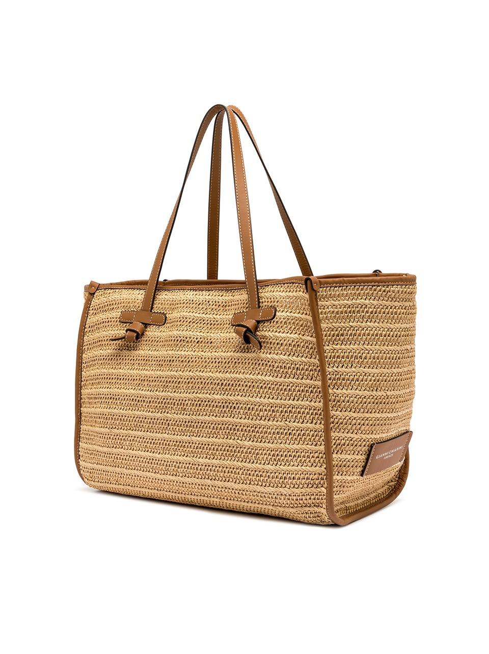 borsa matcella in paglia BS6850RVMRK NATURALE MARCELLA CLUB by gianni chiarini
