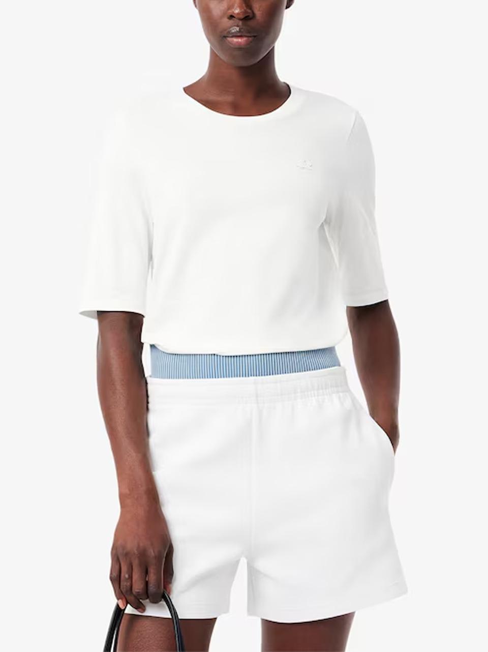 girocollo manica 3\4 TF9424 B LACOSTE