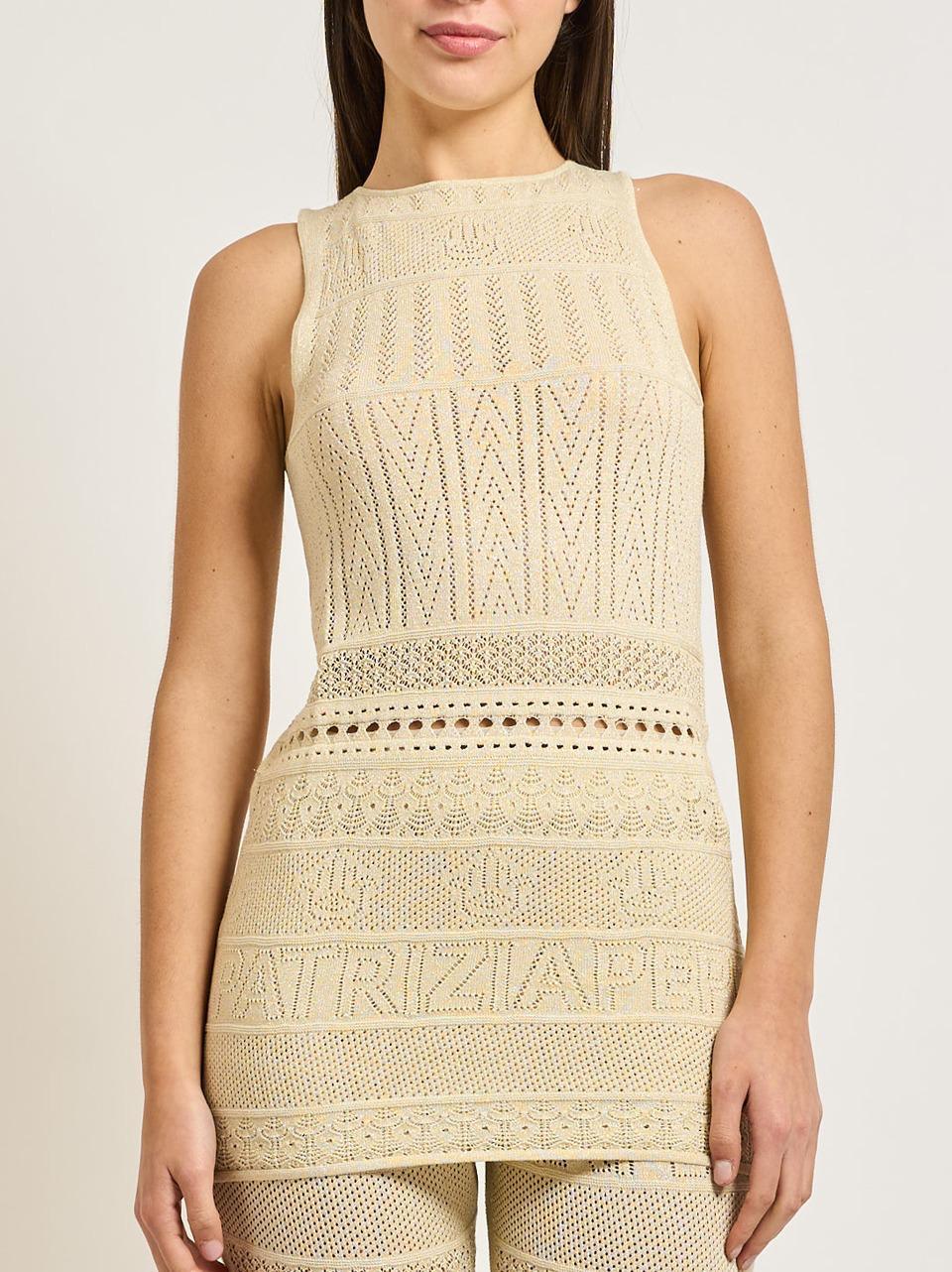 top crochet 2K0383 W436 Patrizia pepe