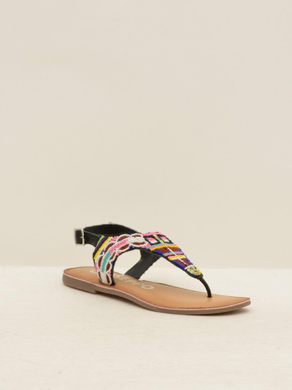 sandalo infradito etnico 72055SAITASH MULTY COLOR GIOSEPPO