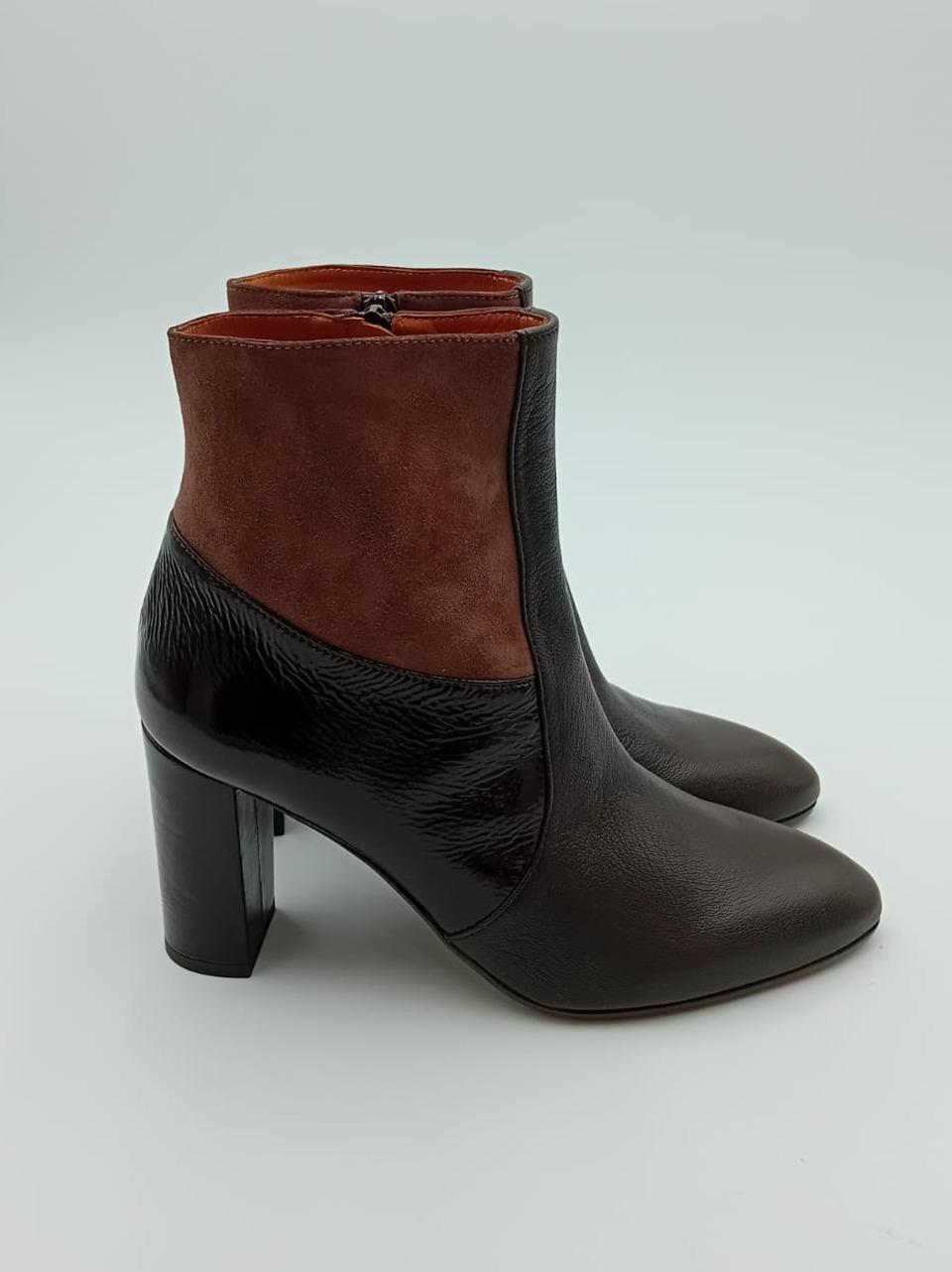 stivaletto tacco h 75 3 materiali ETYU TDM CHIE MIHARA