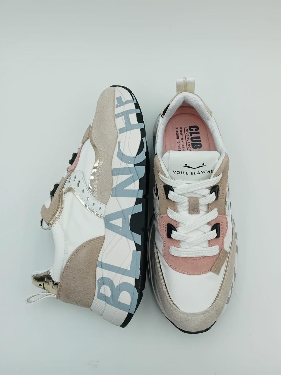 sneakers club 105 CLUB 105 1N01-2017475 WHITE SEND PLATINUM VOILE BLANCHE