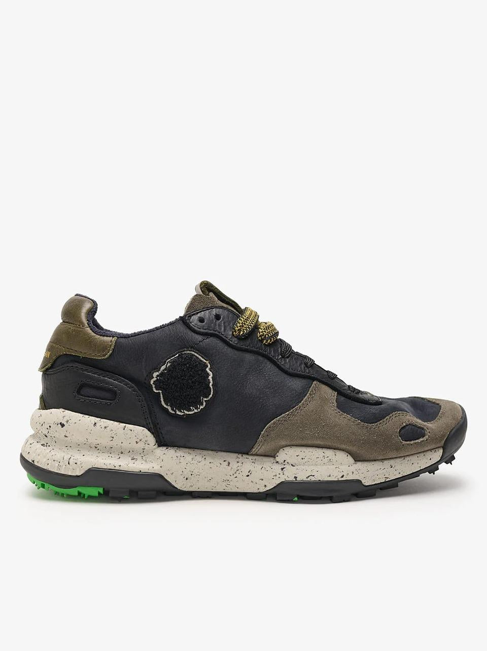 sneakers chacrona CHACRONA UOMO BLACK KAKY SATORISAN
