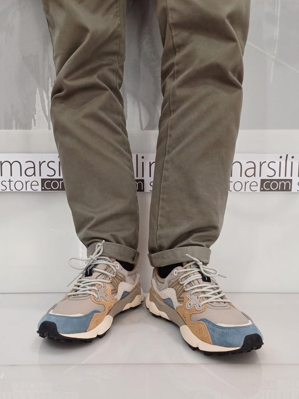 sneakers yamano 3 YAMANO31B97 GRIGIO SABBIA FLOWER MOUNTAIN