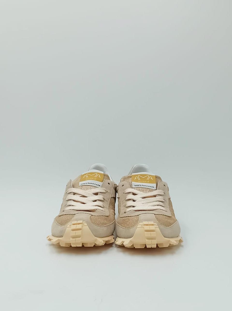 sneakers atletic 4657 GOLD AMA brand