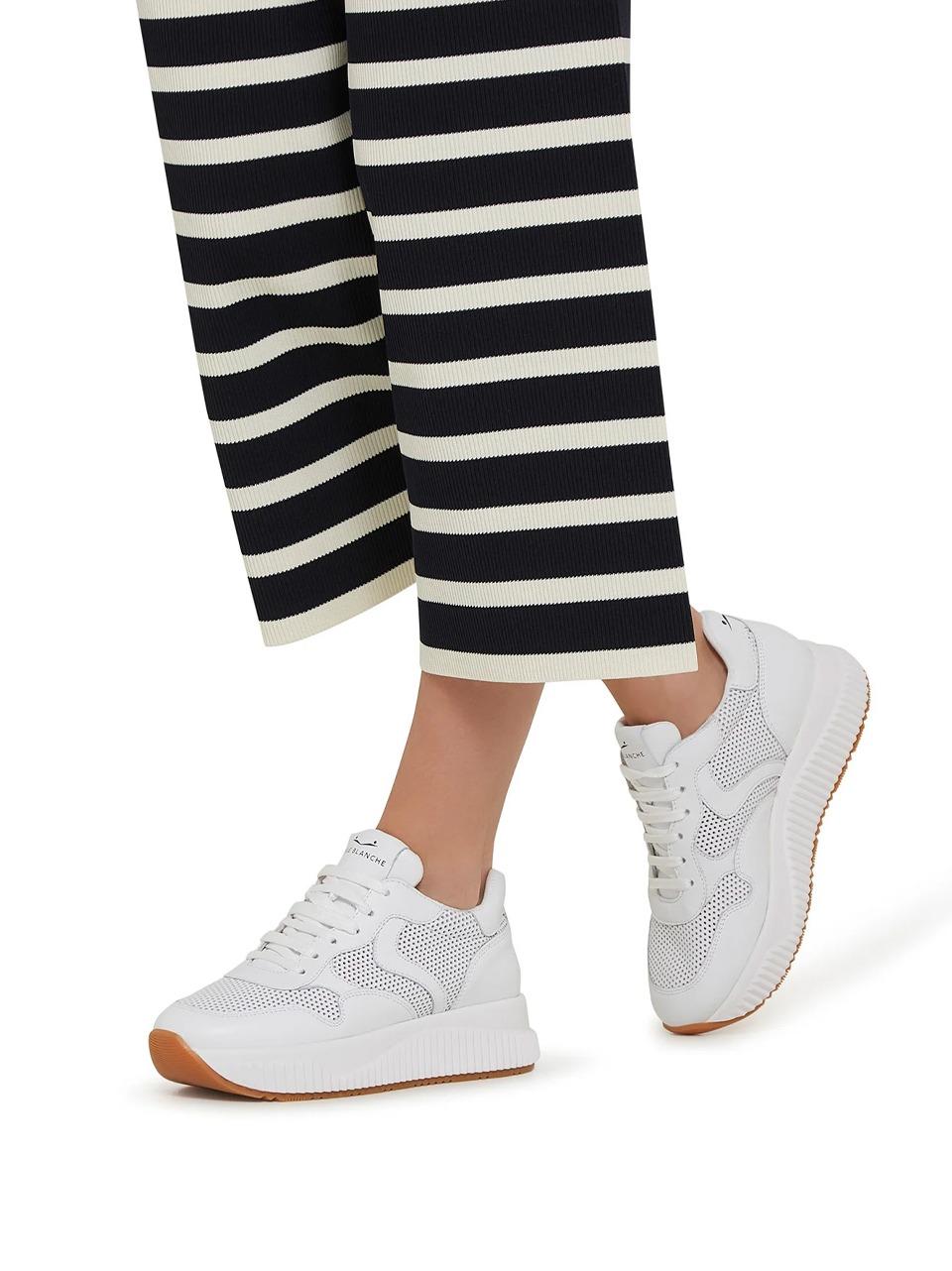sneakers lana perfil LANA PERFIL-0N01 WHITE VOILE BLANCHE