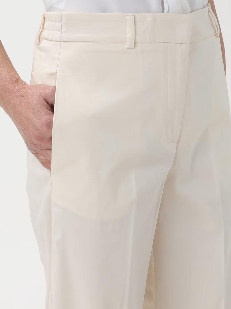 pantalone palazzo dietro elastico 240051 27 045 GRIFONI