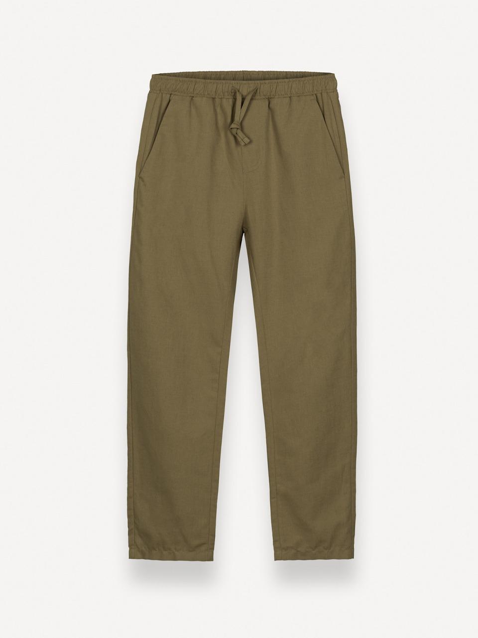 pantalone coulisse lino cotone 0574 M COLMAR